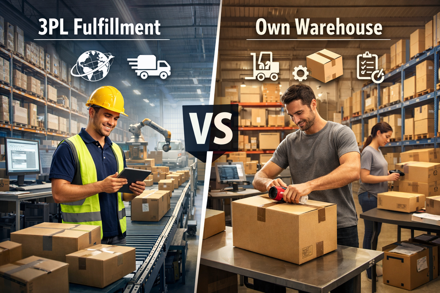 3PL Fulfillment Services vs Own Warehouse