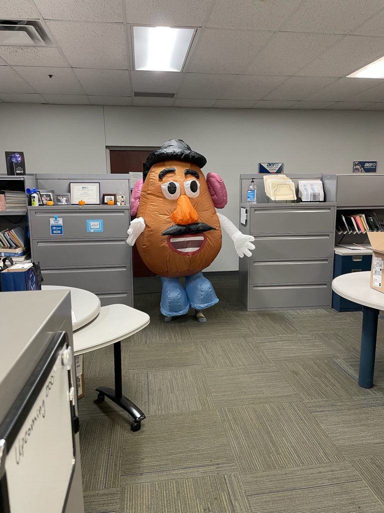 Aero Fulfillment Halloween celebration