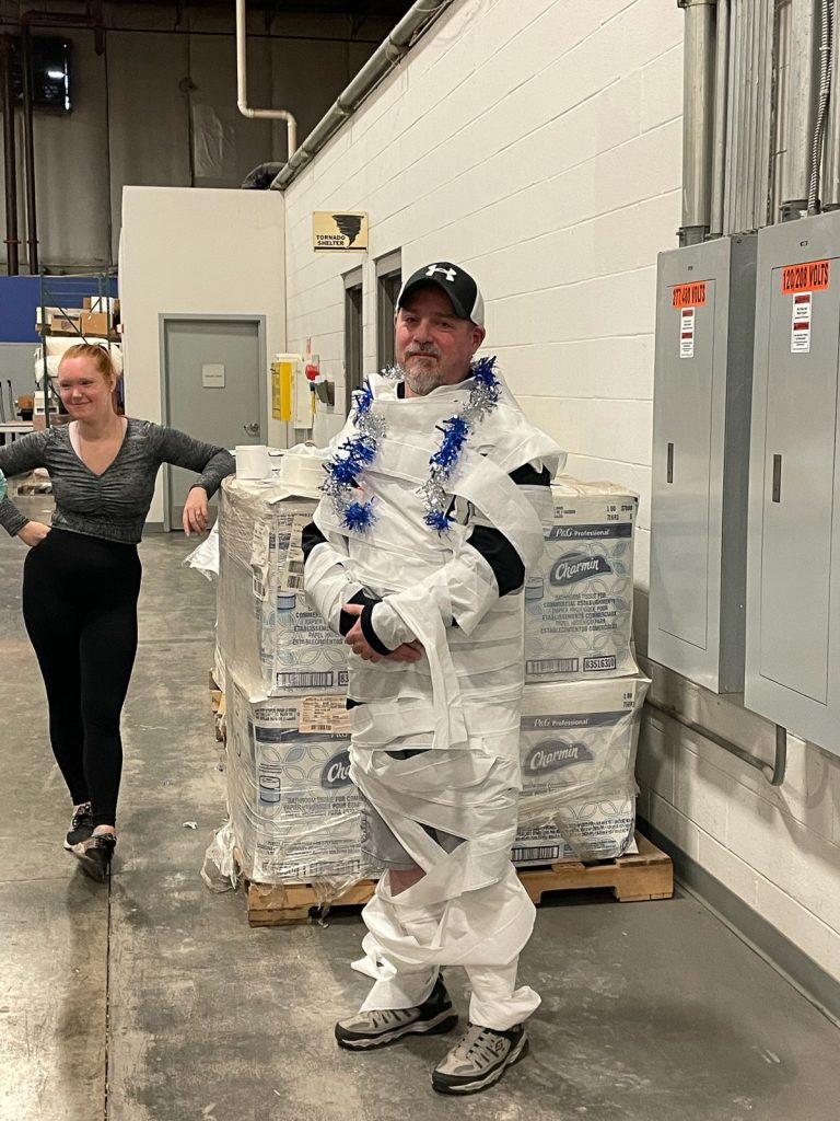 Aero Fulfillment Halloween celebration