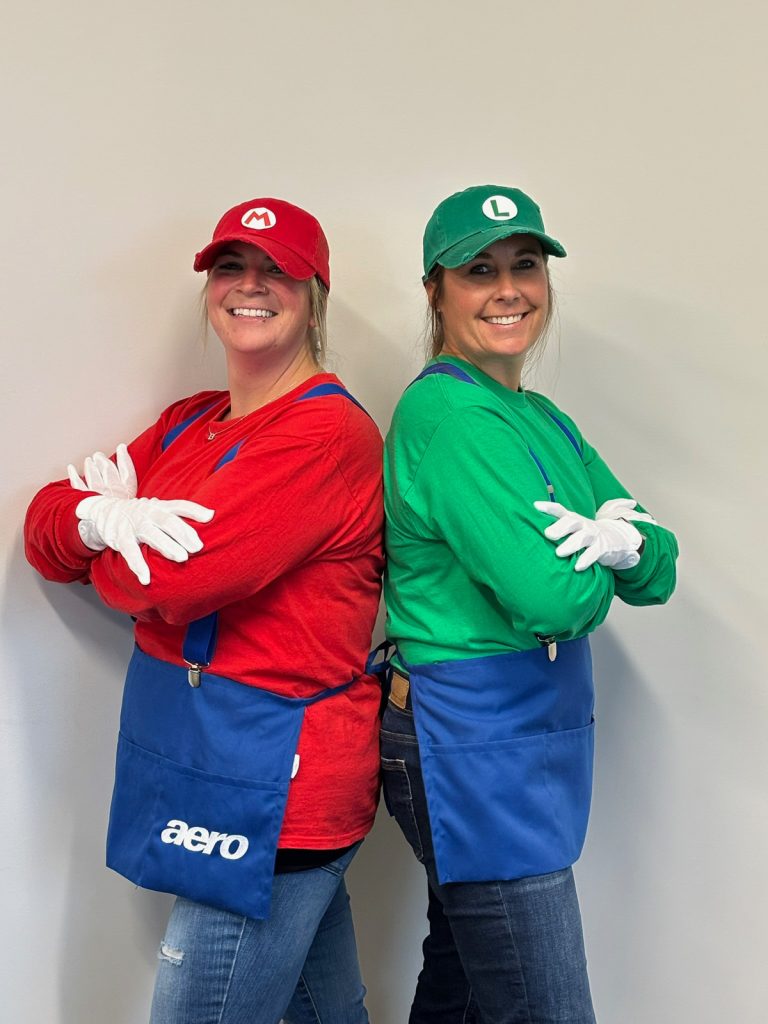 Aero Fulfillment Halloween celebration
