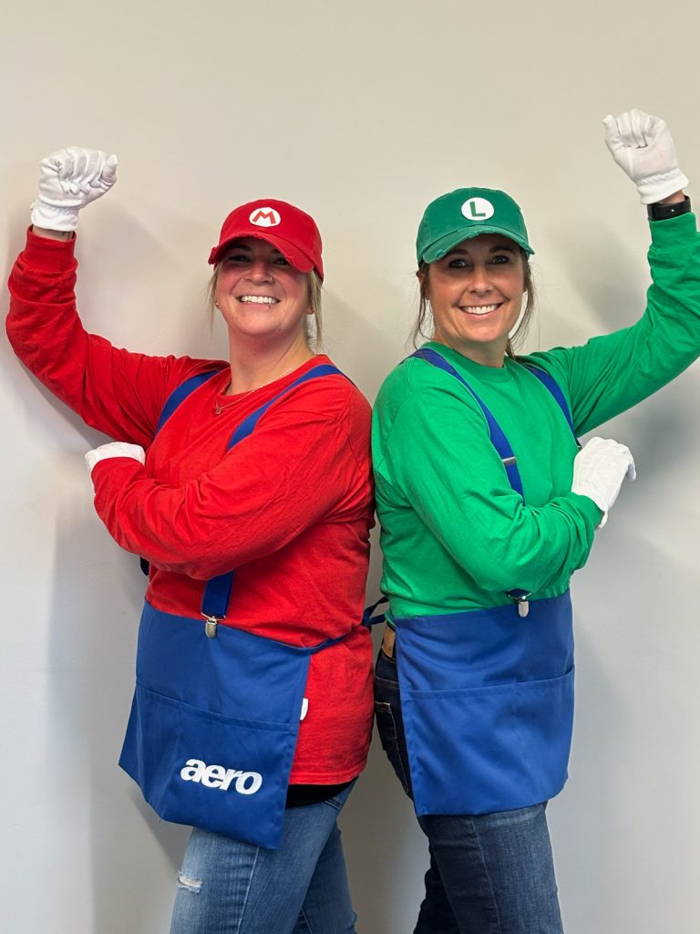Aero Fulfillment Halloween celebration