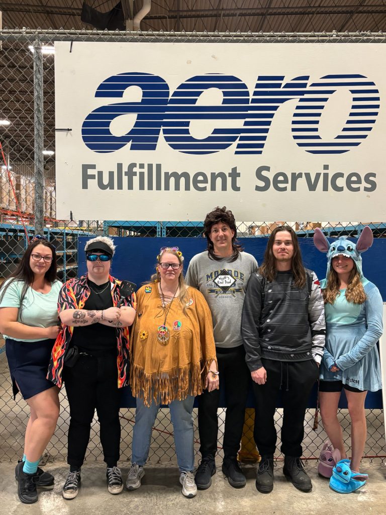Aero Fulfillment Halloween celebration