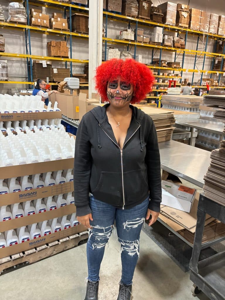 Aero Fulfillment Halloween celebration
