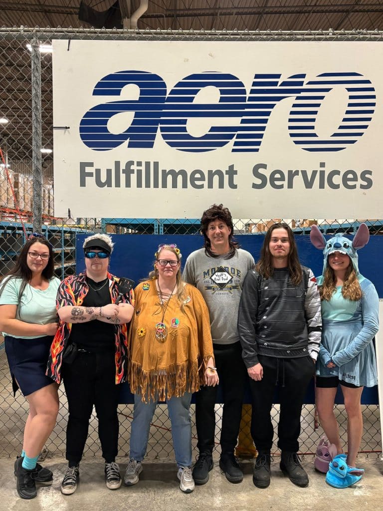 Aero Fulfillment Halloween celebration