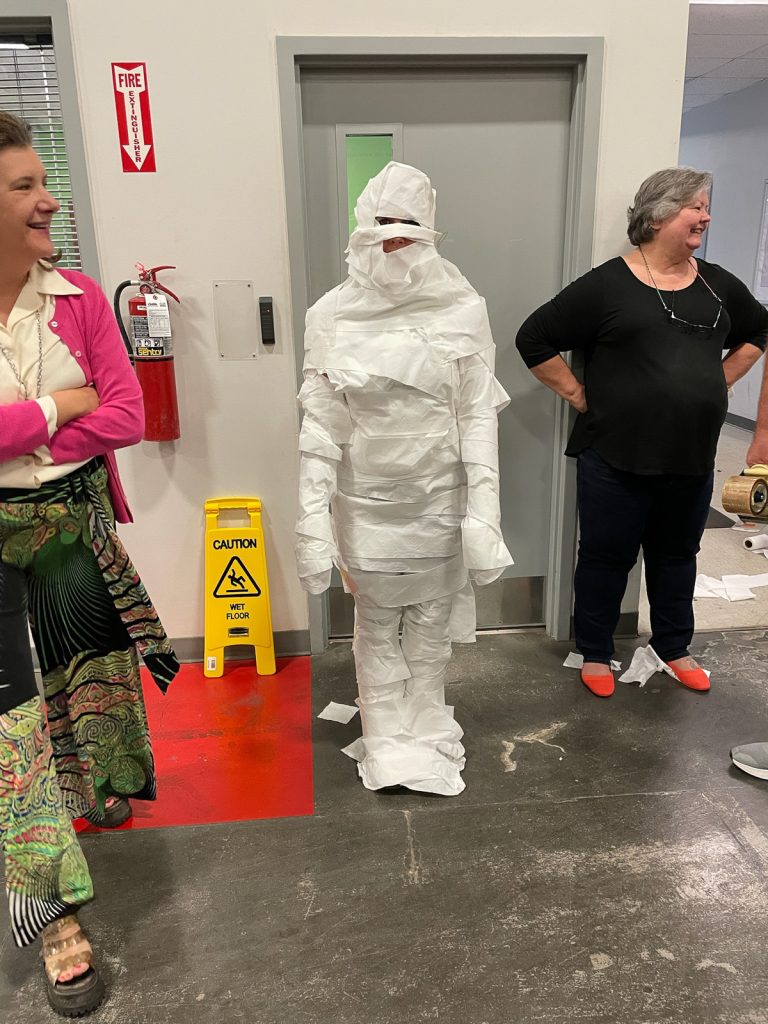 Aero Fulfillment Halloween celebration