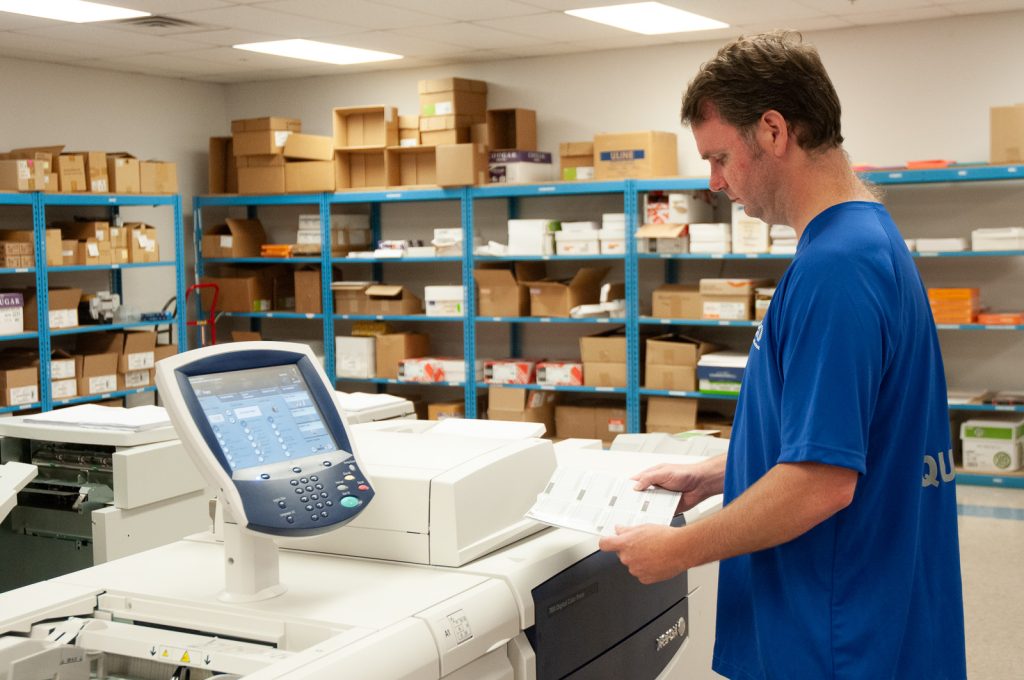 Aero Fulfillment kitting operations, 2012